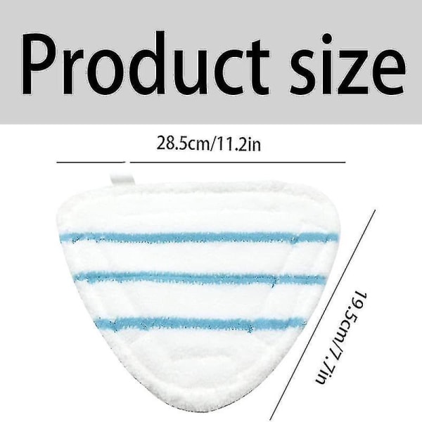 4 stk Silvercrest Lidl Universal Dampmopp Trekk Tilbehør For Damprensere[HkkK]