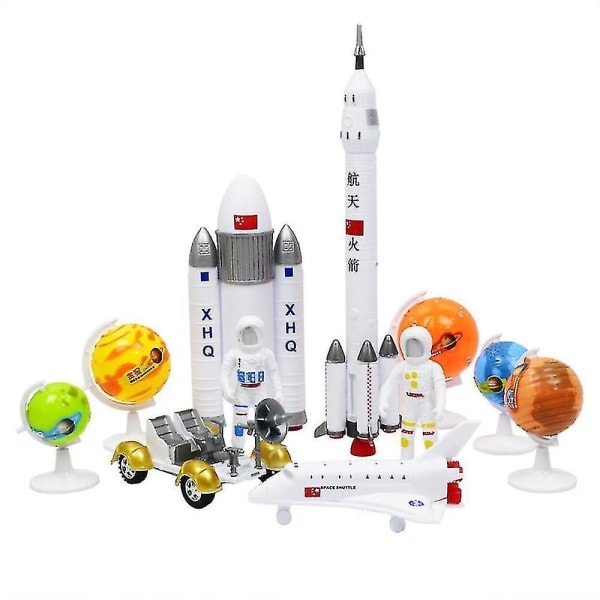 Space Rocket Toys For Children Space Shuttle Toy Including Astronaut Rocket[HK]