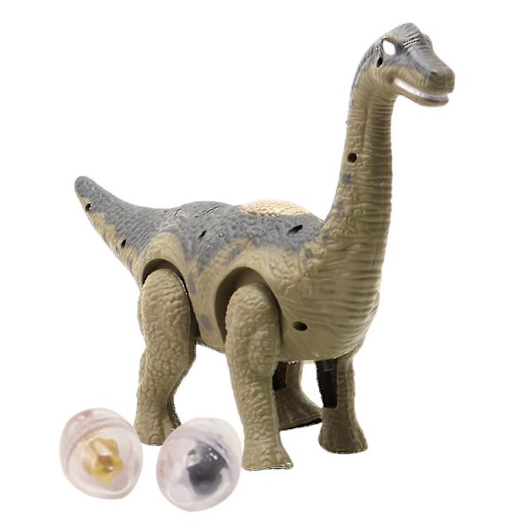 Simuleringsvandring Lägger Ägg Interaktiv Dinosaurie Modell Leksak Med Ljus Elektrisk Dinosaurie Leksak Luminescerande Projektion[HK] Green
