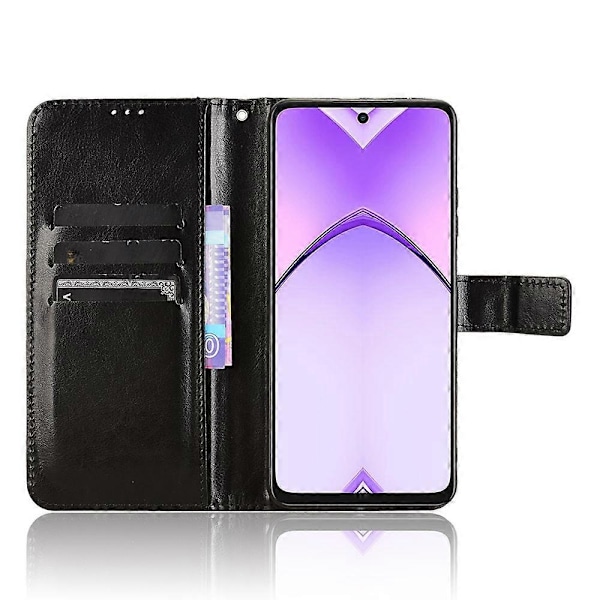 För Oppo A3 4G/A3 5G/A3x 4G/A3x 5G/A40M 4G/A40 4G/A3i 5G/A60 5G Fodral PU Läder Plånboksfodral[HK] Style B Multicolor