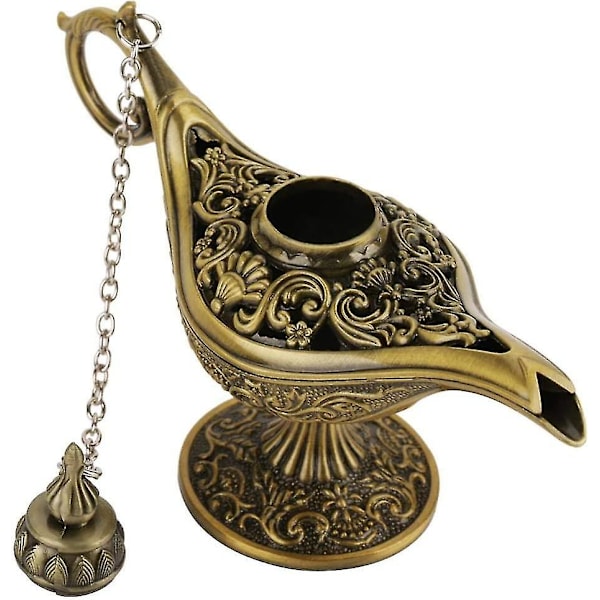 Aladdin Magisk Lampe Håndværk Aromaterapi Komfur Boligindretning Kreative Ornamenter[HK] GREEN