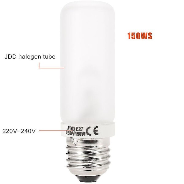 Jdd E27 150w 2800k Studioblixtlampa Modelllampa 220v-240v/230v, Modellnr. 2[hk]