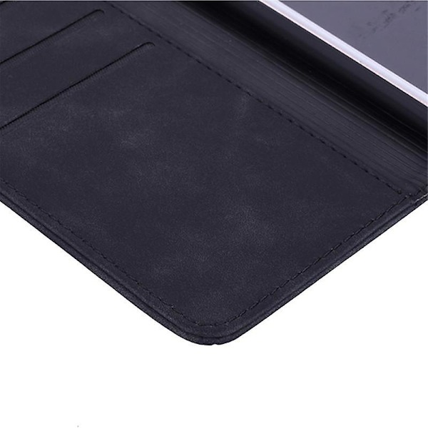 Plånboksfodral för Samsung Galaxy A52/A52S Premium PU Läder Flip Cover Mandala[HK] Black