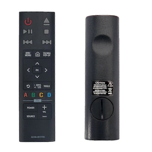 AK59-00179A Passar till Samsung Blu-Ray Spelare Fjärrkontroll UBD-K8500/ZA UBD-KM85C/ZA[HK]