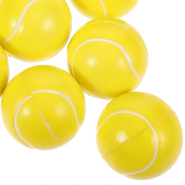 Stressbolde Mini Tennis til fest 12 stk. Blødt PU-materiale [HK]