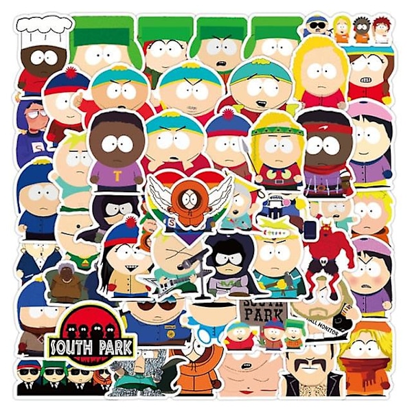 50 kpl Anime Söpö South Park -tarra[HK] A50pcs