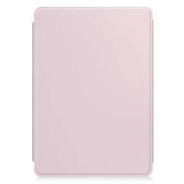 Samsung Galaxy Tab A9+ 360° Kääntyvä Läpinäkyvä Älykäs Nahkakotelo Näppäimistöllä [HK] Pink
