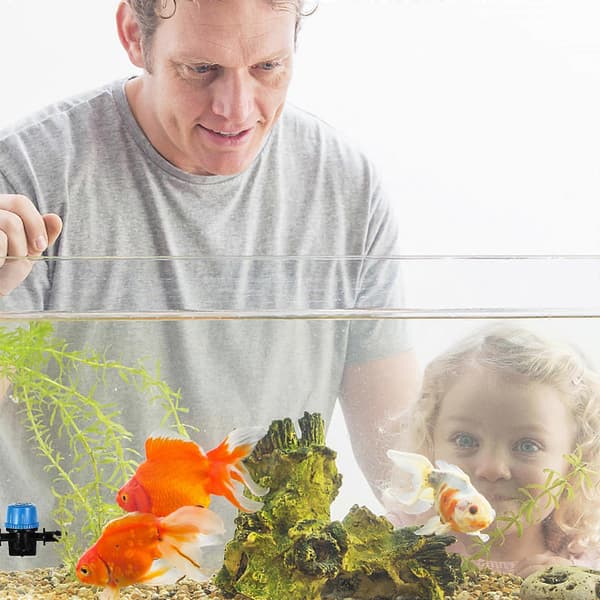Akvarium Mikro Vandkontrol Slangeforbindelse til 1 sæt i ét sæt [HK]