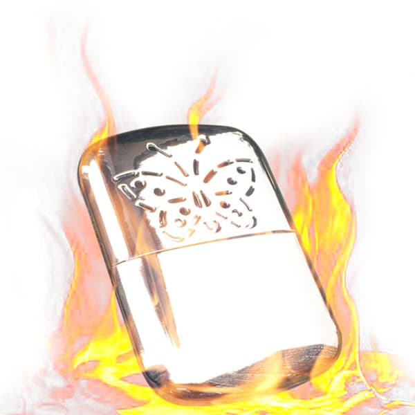 Bærbar gasshåndvarmer for ski og vintercamping White