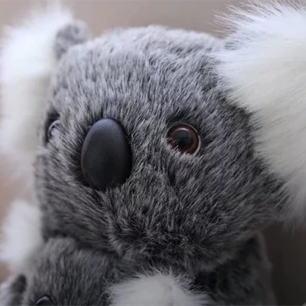 Wabjtam Mor og Baby Koala Bjørn Plysj Fylt Dyr Simulering Koala Dukke Leke Gave 30cm[HK]