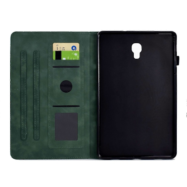 Samsung Galaxy Tab A 10.5 (2018) T590 T595 PU-nahkakotelo korttipaikoilla, suojaava tablettikotelo [HK] Style D Multicolor