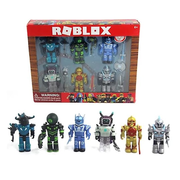 6-9cm Roblox Anime Spil Periferi Skala Model Dukke Tilbehør Sæt Plastik Tegnefilm Børnelegetøj Jul[HK]