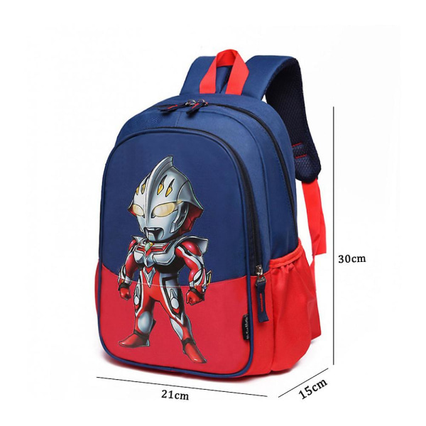 Spiderman Ultraman -reppu, poikien reppu, lasten koulu lastentarhan päiväkotilaukku lahja[HK] A