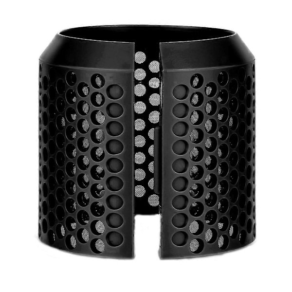Magnetisk ydre filterburdæksel til HS01/HS05 erstatningstilbehør hårstylerfilter [HK] Black