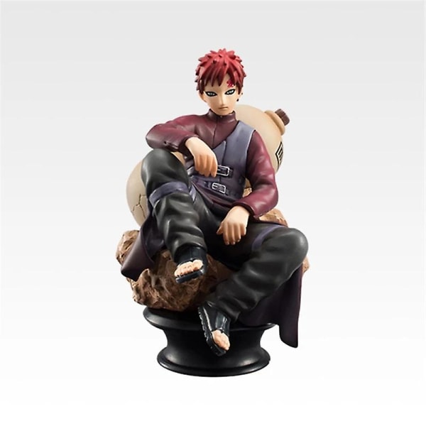 6 st/set Schack Naruto Sakura Actionfigurer Uchiha Gaara Kakashi Modell Pvc Anime Figurer För Dekoration Samling Present Leksaker[HK] style N opp bag