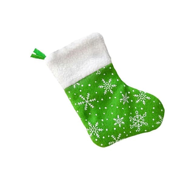 Julesok Grøn Julesok til Gavepose 1 stk. [HK]