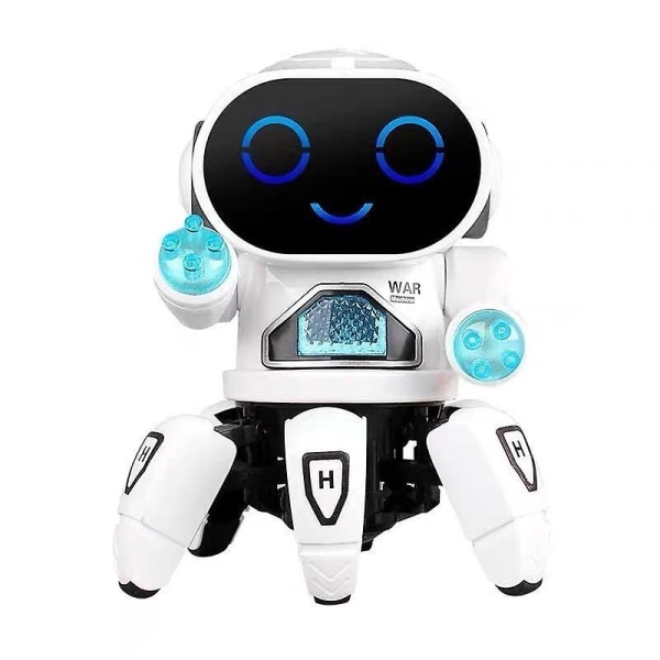 RC Robot Lekevarer Elektronisk Gående Intelligent Dans Lys Musikk Blekksprut [HK] PINK