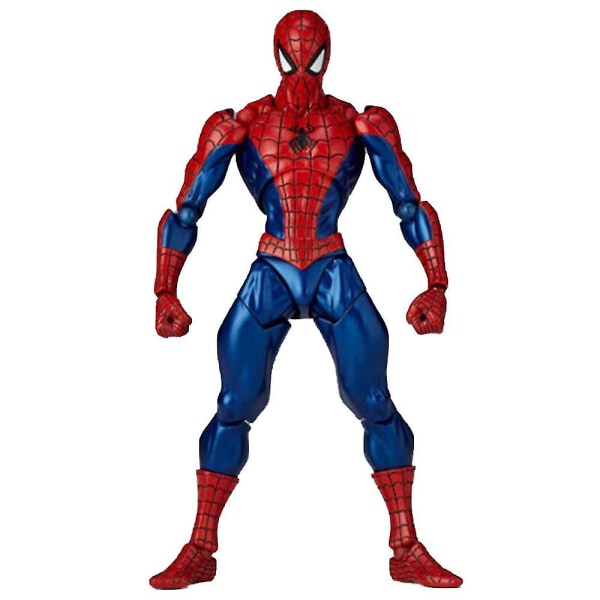 6,3&quot; Comics Avengers Spider-man Amazing Yamaguchi Revoltech Collectible Action Figur Leke, Premium Design, Gaver Til Fans[HK]