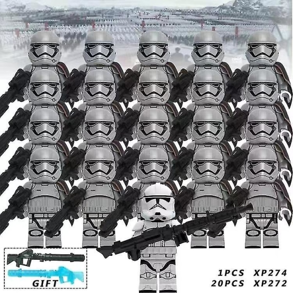 21 stk Star Wars Clone Troopers Barn Gaver Leker [HK] Star Troopers-13