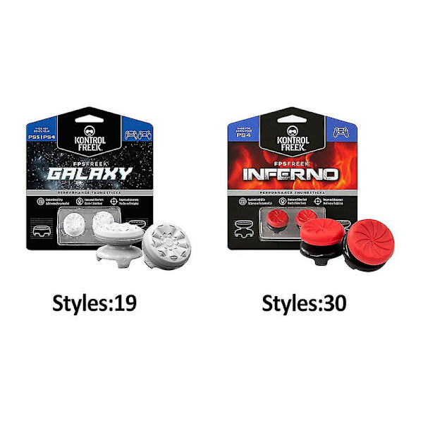 1 par tumstockskydd, kompatibla med PS4-kontroller [HK]