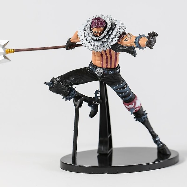 Anime Koa King Of Artist Charlotte Katakuri PVC-hahmo keräilymalli lelu[HK] 16cm box