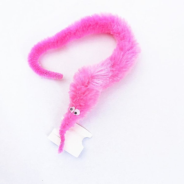 Den perfekte julegaven  Magisk orm Towiggly Twisty Fuzzy orm Magisk Twisty Wiggly orm for barn og katt (12 stk, flerfarget)
