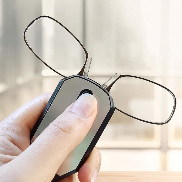 Secure Fit Armless Ultra Light Läsglasögon med nyckelring Transparenta färger 1.5