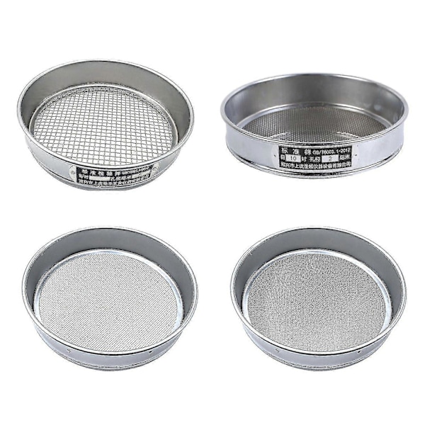 Rostfritt stål 4/10/20/60 Mesh Botten Mesh Mjölsikt Förtjockad Rissikt[HK] 10 mesh 2mm