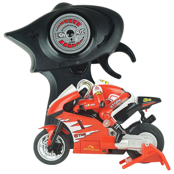 Mini RC motorcykel højhastigheds radiostyret 2,4 GHz motorcykel børnelegetøj[HK]