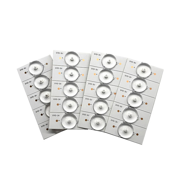 20 st 3V SMD Lamp Beads med Optisk Linsfilter för 32-65 LED-TV Reparation LED Ljusremsa Delar Tillbehör 20 st[HkkK]