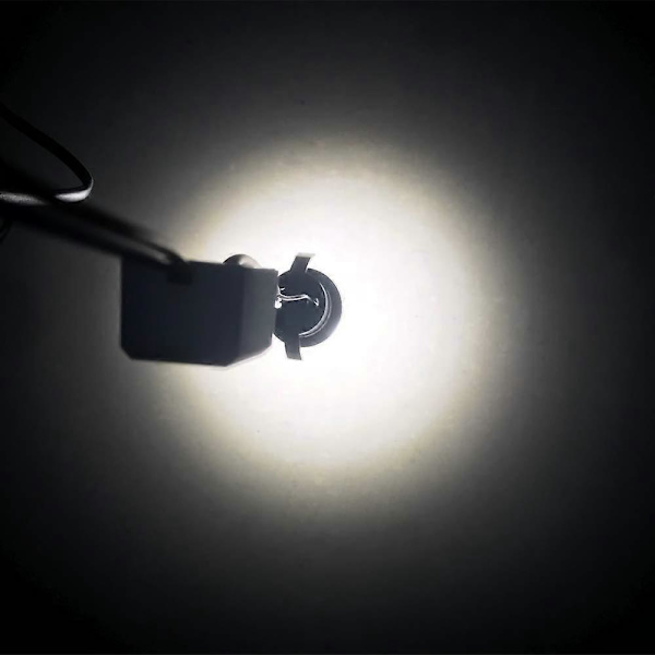 Nya produkter 2023, Set med 4 Mini Infällda LED-Spotlights, 3W, Varmvit, för Monter, Inomhusstation, Gipsbelysning, med Transformator[HK]