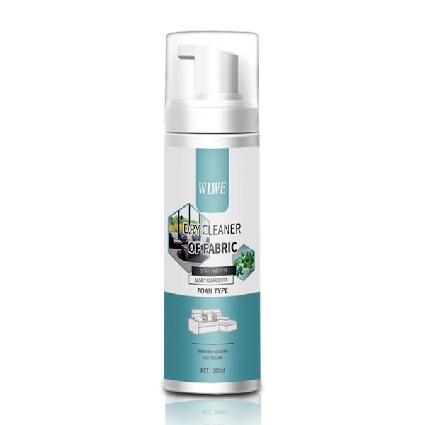 200ml Madrassfläckborttagare No-Wash Rengöring Hög Rengöringseffekt Skumtvättmedel för Skonsam Fläckborttagning på Ylletyger[HK] 1