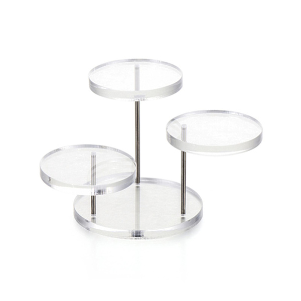 Multi-lags Kageholder Rundt Kage Stativ Holder Bakke Til Fest Kage Dessert Mad Servering[HkkK] A