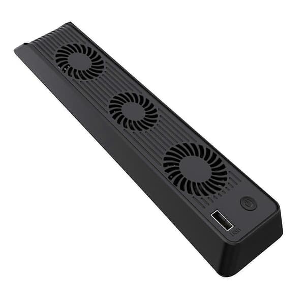 Stille ventilator til spillekonsol med børsteløs motor og LED-lys [HK]