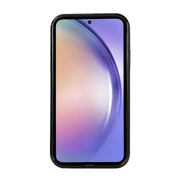 För Samsung Galaxy A52 4g / A52s 5g / A52 5g Fodral Korthållare PU Läder Telefonskal med Ställ [HK] Purple