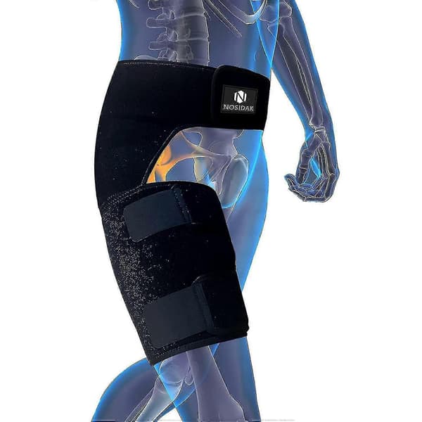 2024 Höftstöd för Ischias Smärtlindring Hamstring Kompressionsärm Ljumske Stöd SI Bälte Justerbart Stöd Nytt d`[HK]