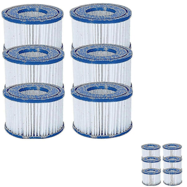 6 kpl Bestway Lay-z-spa Suodatin Uima-allas Vi Patruuna Miami Vegas Pariisi Poreammeet (HK)