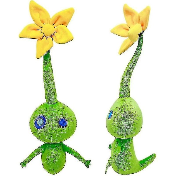 Pikmin Plussjedokke, Søt Is-Pikmin Stoffdyr for Barn Jente Gutt 130[HK] Gradual blue