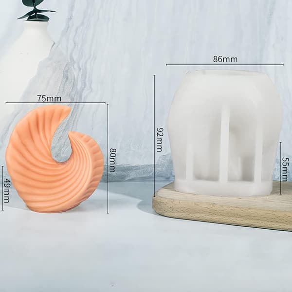 Silikonspiralformer for LED-belysning (forskjellige størrelser) E
