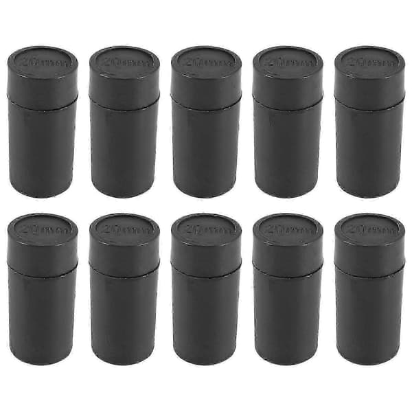 Förpackning med 10 påfyllningsbläckrullar Bläck 20 mm för MX5500 prislapp [HK] black