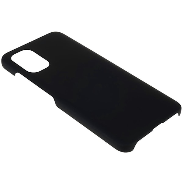 Nokia G21/G11 kumipintainen kiiltävä suojakuori, kevyt ja ohut kova PC-puhelinkotelo [HK] Black