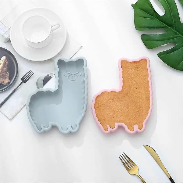 Silikonbakeformer for ostekake- og puddinglaging - Sett med 6 kopper