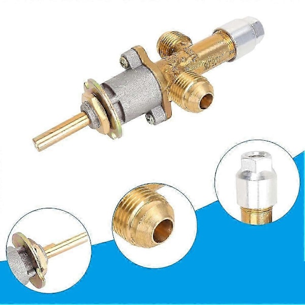 Gaspejs Bålsted Flammesvigt Kontrolventil Sæt Bålsted Termoelement Udskift Kontrolventil[HK] As Shown