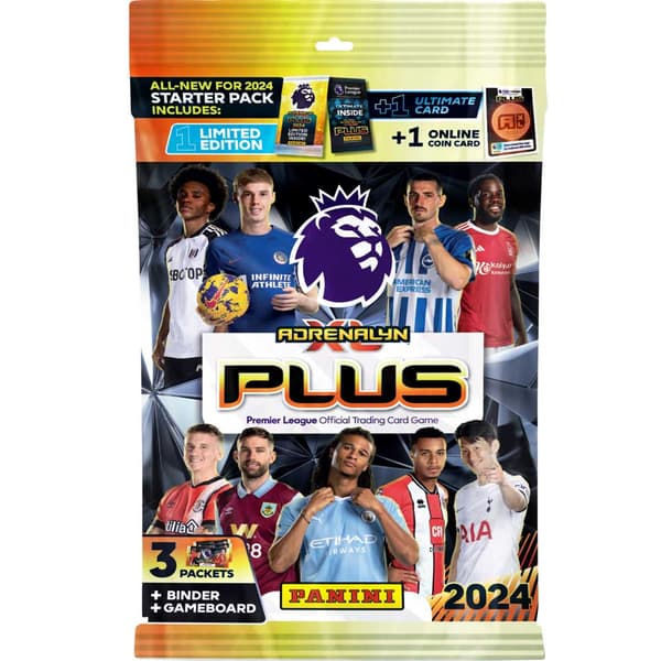 Fodboldkort + mappe (startpakke) - Panini Premier League PLUS 2024[HK]