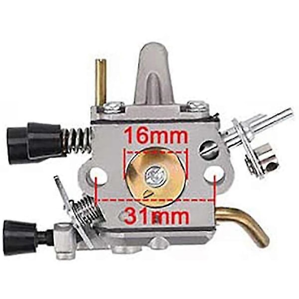 Kaasuttimen ilmansuodatinsarja Stihl Fs120 Fs200 Fs250 Fs300 Fs350 Fr350 Fr450 Fr480 -malleihin, korvaa numeron 4134 12 -[HK]
