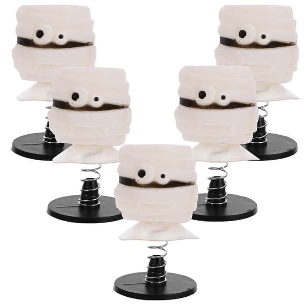 Hvit Halloween Spring Leke Hoppeleke for Lek 5 stk Samling[HK]