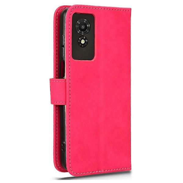 TCL 501 Nahkakotelo Lompakko Ihoa myötäilevä Puhelinkuori [HK] Rose