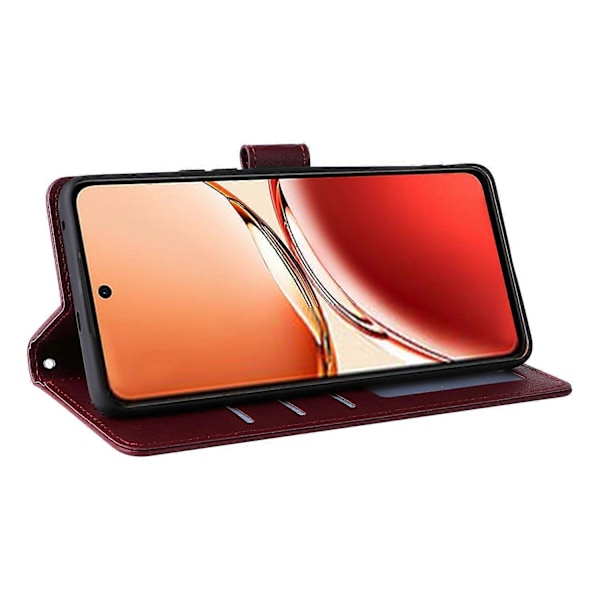 Plånboksfodral för Oppo F27 5G/Reno12 F 4G/Reno12 F 5G/Reno12 FS PU Läderfodral[HK] Style C Multicolor