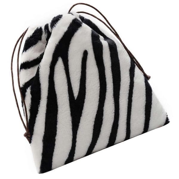 Zebra Axelväska Dam Axelväska för Förvaring 1st Vit[HK]