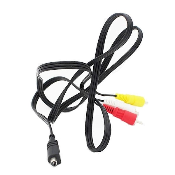 VMC 15FS RCA till 10-Pin Port A/V-kabel Anslut din kamera till TV eller videobandspelare för tydlig video och skarpt ljud [HK]